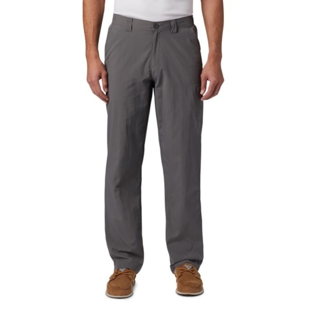 Men's PFG Blood 'N Guts Pants City Gray 38 x 32 EUC OMNI-SHADE